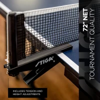 STIGA Advantage Series Table Tennis Tables - 13/15/19/25mm Tops, 10-Min QuickPlay Assembly, Playback Mode(m-6)