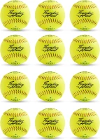 DUDLEY Slowpitch Softballs — Official USASB & USSSA 12-inch, Multiple 12-Count Options(m-2)