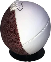 Autograph Blank Full-Regulation Football - 12"" Display Ball, Official Size 9 with Two White Signing Panels(m-4)