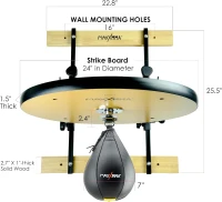 MaxxMMA Adjustable Speed Bag Platform Kit — Heavy-Duty Boxing Training Set with Punching Ball for Home Workouts(m-5)