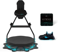 KAT Walk C2 Plus VR Treadmill — Full-Body Locomotion System with Foot Haptics & Sitting Module | Compact 360° VR Platform for Gaming, Fitness & Immersive Experiences | US Size 12(m-1)