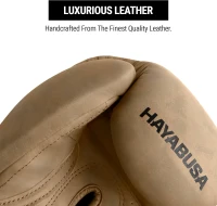 Hayabusa T3 LX Leather Boxing Gloves - Unisex Training, Sparring, Heavy Bag & Mitt Work(m-2)