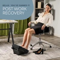 LifePro Foot & Calf Massager for Neuropathy with Heat Option, Vibration and Acupressure Therapy for Circulation and Pain Relief(m-2)