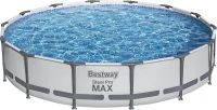 Bestway Steel Pro MAX 14 ft x 33 in Round Above-Ground Pool Set — Includes 530 gal Filter Pump(m-1)
