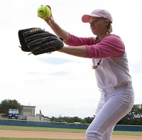 Champion Sports® Optic Yellow Leather Softballs – Dozen, .47 Polycore, Medium Compression, Raised Seams(m-8)