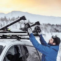 Thule SnowPack Extender Ski/Snowboard Rack (6pr/4 Boards), Black(m-5)