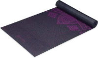 Gaiam Premium 6mm Printed Extra-Thick Non-Slip Yoga & Fitness Mat – 68"" x 24"" x 6mm(m-1)
