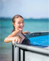 INTEX 26325EH Ultra XTR Deluxe Above-Ground Pool Set, 16 ft x 48 in — Includes 1500 GPH Krystal Clear Sand Filter Pump, Puncture-Resistant, Rust-Resistant, Quick Assembly(m-11)