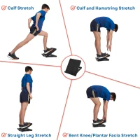 Non-Elastic Stretching Strap with Loops – Stretch Band for Physical Therapy & Yoga (Fascia, Hamstring & Leg Stretcher Belt)(m-7)