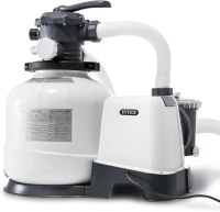 Intex Ultra XTR Deluxe 24' x 52"" Above-Ground Swimming Pool Set with Krystal Clear Sand Filter Pump — Super-Tough, Rust-Resistant(m-10)