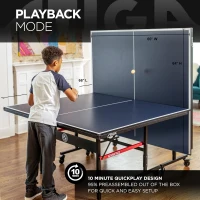 STIGA Advantage Series Table Tennis Tables - 13/15/19/25mm Tops, 10-Min QuickPlay Assembly, Playback Mode(m-3)