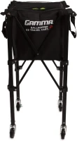 GAMMA Sports EZ Travel Cart - Portable Tennis & Pickleball Hopper with Premium Carrying Case (150/250 Capacity)(m-1)