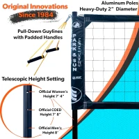 Park & Sun Sports Spectrum Classic — Pro Outdoor Volleyball Net (Adjustable)(m-2)