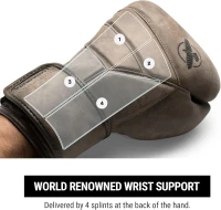 Hayabusa T3 LX Unisex Leather Gloves for Boxing — Training, Sparring, Heavy Bag & Mitt Work(m-3)