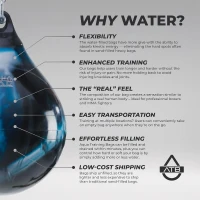 Aqua Training Bag 18"" 120 lb Water-Filled Heavy Punching Bag(m-4)