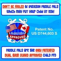 Body Glove Paddle Pals Kids Learn-to-Swim Life Jacket PFD — USCG & Transport Canada Approved(m-3)