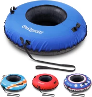 GoSports 44-Inch Commercial Snow Tube with Double-Stitched Canvas Cover and Coated Bottom (Choose Style)(m-1)