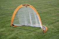 PUGG Pop-Up Soccer Goal Set – Portable Training Nets with Knitted Poly Mesh, Original Pickup Game Goal – Includes Two Goals and Carry Bag(m-6)