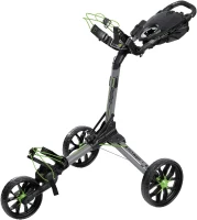 Bag Boy Nitron Push Cart — Auto-Open 3-Wheel Golf Trolley with Top-Lok Bag Attachment, Accessory Storage & Durable Frame(m-1)