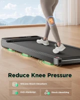 Treaflow Smart Walking Pad — 2.5HP Quiet Under-Desk Treadmill with 0–8% Incline, 265 lb Capacity, Remote Control and LED Display(m-4)