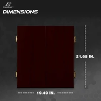 EastPoint Sports Belmont 18"" Bristle Dartboard & Cabinet Set(m-7)