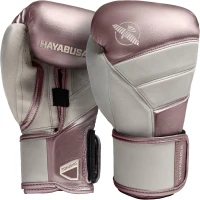 Hayabusa T3 Gloves — Men’s & Women’s Boxing/MMA Gloves with Dual-X Hook & Loop Closure, Splinted Wrist, 5-Layer Knuckle Padding(m-1)