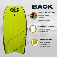 MOREY® Cruiser — Original 42.5 in Bodyboard (2025) | HDPE Slick Bottom, IXLPE Deck & EPS Core(m-3)