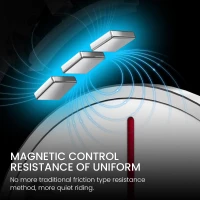 Yesoul Smart Magnetic Exercise Bike — Low-Noise Home Cycling Bike with Tablet Mount, Comfortable Seat & Bluetooth Fitness App(m-4)