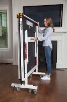 JOOLA Rally TL Professional Indoor Ping Pong Table (9'x5') w/ Quick-Clamp Net & Post — Tournament Quality, Fast Assembly, Playback Mode(m-10)