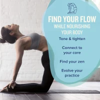 NewMe Fitness Extra-Large 5mm Yoga Mat for Men & Women – 68"" Long Non-Slip Exercise Mat with 70 Illustrated Yoga Poses for Home and Gym(m-8)