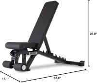 REP Fitness AB-3000 FID Adjustable Bench - Flat/Incline/Decline(m-9)