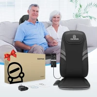 COMFIER Shiatsu Back Massager with App Control and Heat — Electric Chair Massage Pad with Adjustable Intensity and Seat Cushion for Office & Home, Ideal Gift for Mom and Dad(m-8)