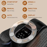 VIVURN 028 Under-Desk Elliptical — Motorized Seated Leg Exerciser, 12 Speeds & 5 Modes, Quiet Low-Impact Pedaler for Seniors (As Seen on TV)(m-6)