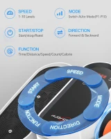 HJDFGSS Under-Desk Elliptical Machine — Electric Seated Pedal Exerciser for Leg Rehabilitation, 10-Speed, White(m-3)