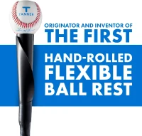 Tanner Heavy Batting Tee – Ultra-Durable Hitting Tee with Weighted ""Claw"" Base | Adjustable 26–43"" | Baseball, Softball, Slow Pitch(m-4)