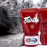 Fairtex BGV1 Muay Thai Sparring & Training Gloves – Lightweight, Shock-Absorbing 8 oz for Men, Women & Kids(m-8)