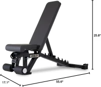 REP Fitness AB-3000 FID Adjustable Bench – Flat / Incline / Decline (Foldable)(m-9)