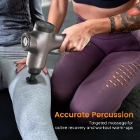 Mebak 3 Deep Tissue Massage Gun – Professional Percussion Massager for Athletes, Quiet Portable Design, Multi-Head Relief(m-8)