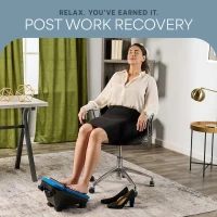 LifePro Foot Massager for Neuropathy — Calf & Foot Vibration Therapy with Optional Heat for Enhanced Circulation and Soothing Relief(m-4)