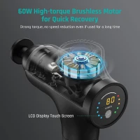 Mebak 3 Deep Tissue Massage Gun — Professional Muscle Percussion, Quiet & Portable, Gift for Athletes(m-6)