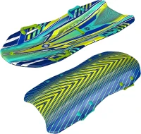 Sno-Storm Premium Foam Snow Sled — Contoured, Durable Foam Sled with Tow Rope and Handles, 50"" x 24"" Lightweight Ride(m-12)