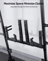 Mikolo M4 2.0 Smith Machine & Squat Rack with Dual Cable Crossover, 2200 lb Capacity(m-7)