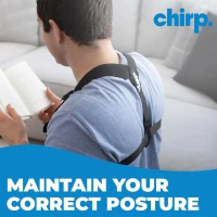 Chirp Ultimate Back + Neck Bundle — 4-Pack Massage Wheels (12-inch Gentle, 10-inch Firm, 6-inch Deep Tissue, 4-inch Focus), Upper Back Posture Corrector, Carrying Case, High-Density Foam Rollers, Supports up to 500 lbs, Black(m-6)