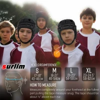 Youth Soft Helmet for Flag Football & Rugby – Lightweight Scrum Cap(m-2)