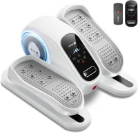 UMAY Under-Desk Elliptical – Quiet Portable Seated Pedal Exerciser for Seniors with Remote, 12 Speeds, Auto and Manual Modes(m-1)