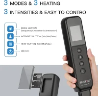 CINCOM Air Compression Leg Massager with Heat — Wraparound Full-Leg Therapy for Circulation, Pain Relief & Muscle Recovery (FSA/HSA Eligible)(m-3)