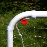 Franklin Sports Competition Youth Steel Soccer Goal – 6' x 4' Portable Backyard Net with Stakes – Adult & Youth Friendly, Multiple Colors(m-4)