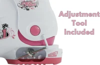 Roces IDEA UP Adjustable Ski Boots for Kids – Youth & Toddler Expandable Downhill Boots with Single Buckle – Girls & Boys Sizes(m-5)