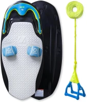 ZUP You Got This 260 — 51.7"" x 23.8"" x 4.6"" Multi-Use Board & Handle Combo with EVA Padding for Wake, Surf, Kneeboarding and More(m-1)