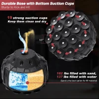 Dripex Freestanding Punching Bag with Gloves — 70"" Heavy Boxing Bag & 12 oz Gloves, Stand for Adult & Teen Home Workouts(m-6)